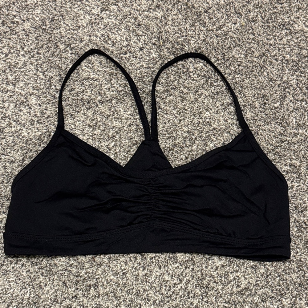 Black Women's Athleta swim top bikini size medium